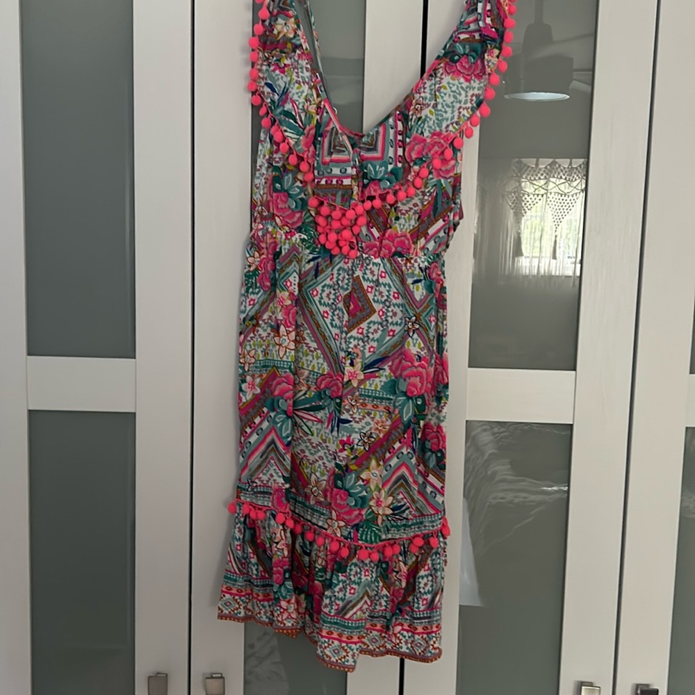 Short mini summer dress